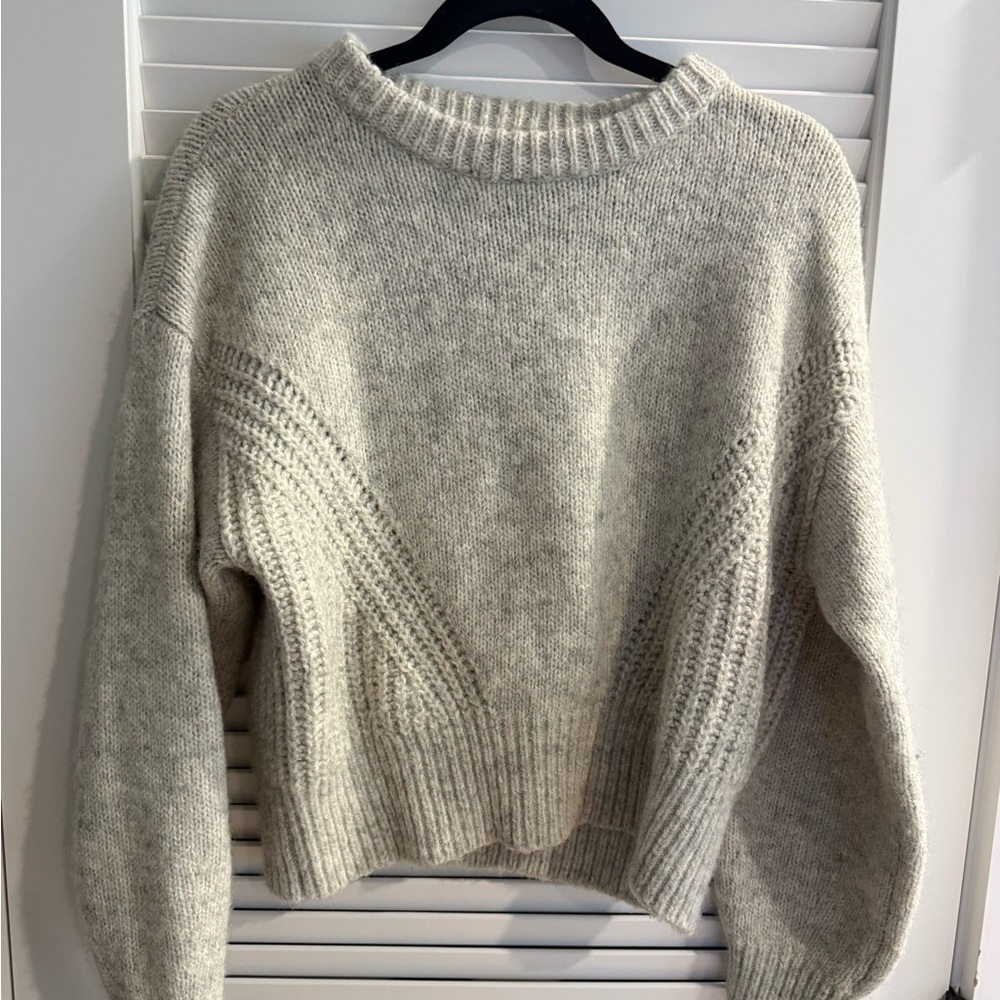 Madewell Cream Knit Sweater